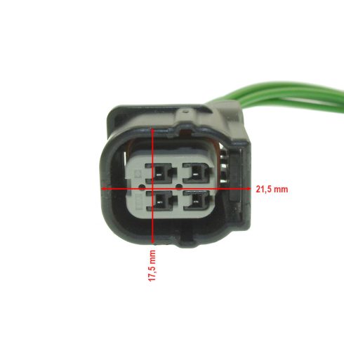 Generátor csatlakozó 4 pólus Denso Mitsubishi
