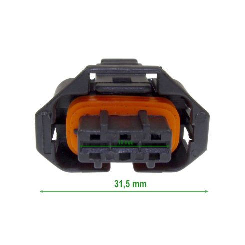 Injektor ház 3-pólusú 