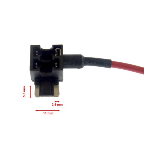 Biztositék tartó elosztó Mikro biztosítékokhoz
