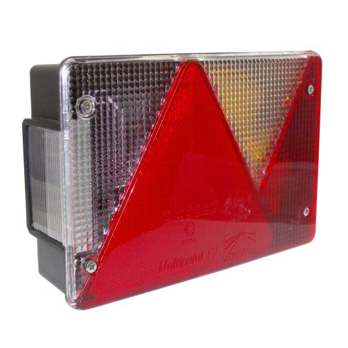  Hátsólámpa multipoint IV 200x136x56mm jobb oldali ködös tű-csatlakozós kialakítás