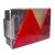  Hátsólámpa multipoint IV 200x136x56mm jobb oldali ködös tű-csatlakozós kialakítás