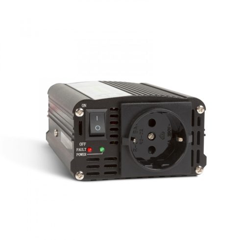 Inverter 12-230V 300W szivargyujtó + csipesz