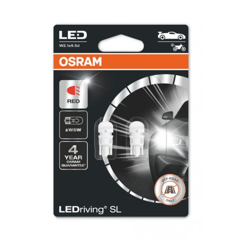 OSRAM LEDRIVING SL 2825DRP-02B W5W 2DB/BLISZTER PIROS