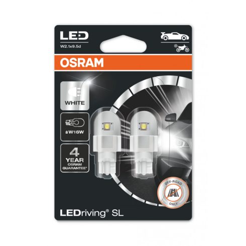 OSRAM LEDRIVING SL 921DWP-02B W16W 2DB/BLISZTER FEHÉR