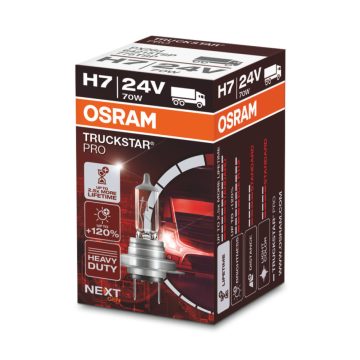 Osram H7 24V 70W +120% 64215TSP