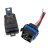 Vízmentes relé tartóval 12V 40A