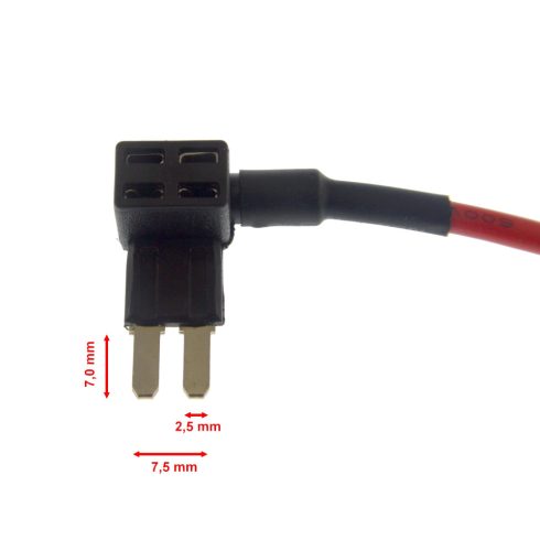 Késes biztosíték tartó - elosztó MICRO2 késes biztosítékhoz