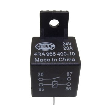 Relé 24V 20A 4 lábas Hella 4RA965400-10