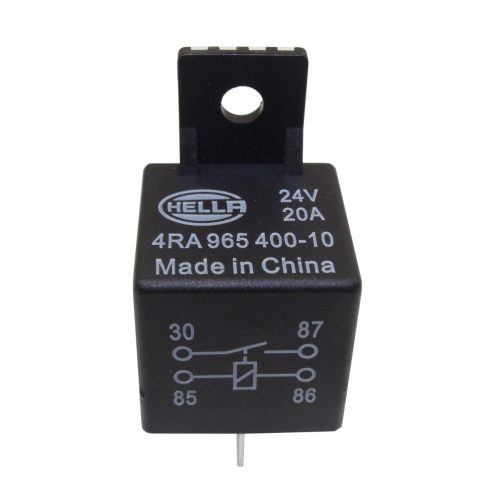 Relé 24V 20A 4 lábas Hella 4RA965400-10