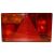 Hátsólámpa AJBA 238x138x50mm 5-tű csatlakozós bal oldali