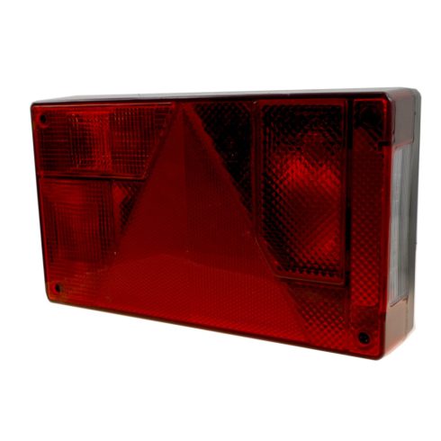 Hátsólámpa AJBA 238x138x50mm 5-tű csatlakozós bal oldali