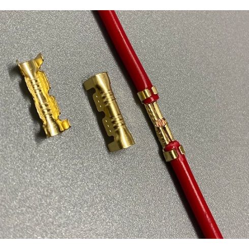 Préselhető vezeték toldó nem szigetelt