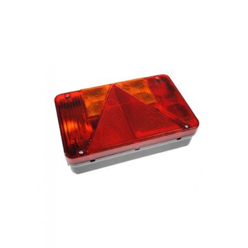   Hátsólámpa RADEX 5800-as 220x140x60mm jobb oldali ködös rendszám világítással  
