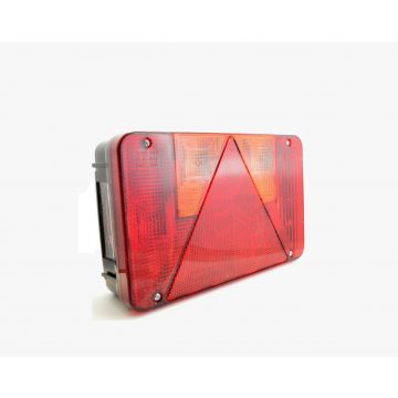   Hátsólámpa RADEX 5800 220x140x60mm jobb oldali ködös tű-csatlakozós izzókkal