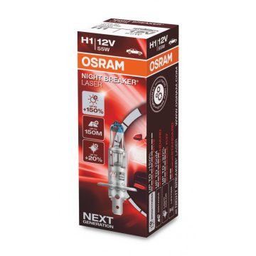 OSRAM NIGHT BREAKER LASER H1 +150%