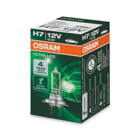 Osram Ultra Life H7 hosszú élettartalmú