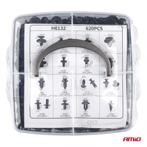 Autópatent készlet 620 db-os