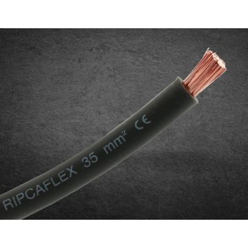 Vezeték 1X35 mm2 Szilikonos fekete