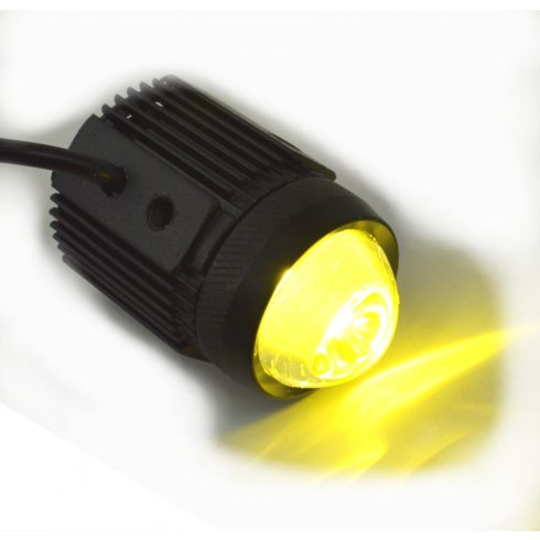 Szúrófény motorra sárga/fehér