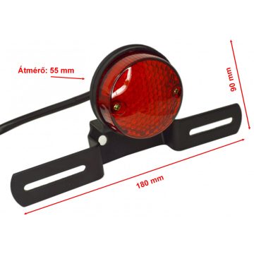 LED hátsó lámpa motorra