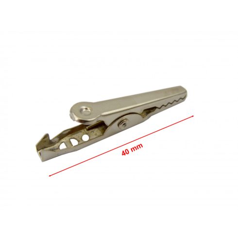 Krokodil csipesz 40 mm Párban