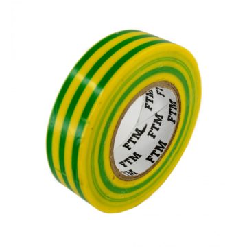 Szigetelő szalag zöld-sárga