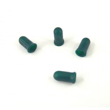 Szilikonsapka rizs izzóra Zöld