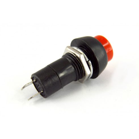 Nyomógombos kapcsoló Piros