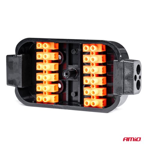 Utánfutó kötésdoboz 2 db sorkapoccsal