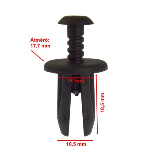 Kárpitrögzítő patent Univerzális