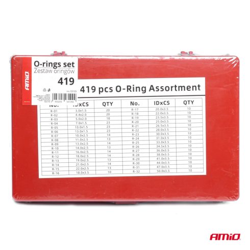 O gyűrű szett 419 db-os