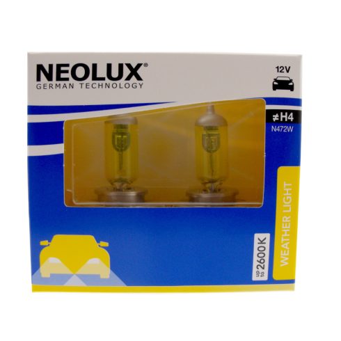 H4 12V 60/55W Sárga izzó