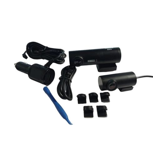 Menetrögzítő kamera első-hátsó