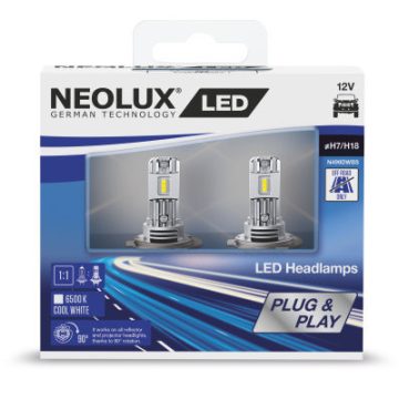 LED H7 helyére Plug&Play Neolux