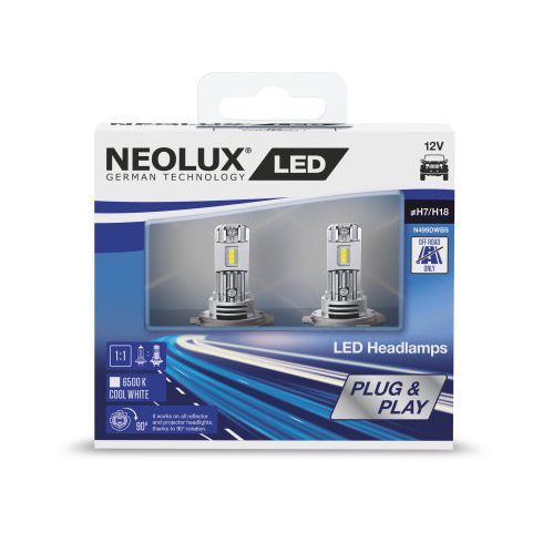 LED H7 helyére Plug&Play Neolux