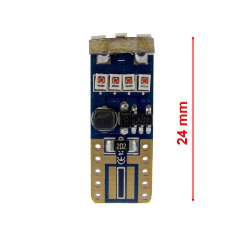 Led T10 W5W helyére sárga