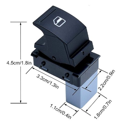 Ablakemelő kapcsoló Seat Volkswagen 7L6959855B