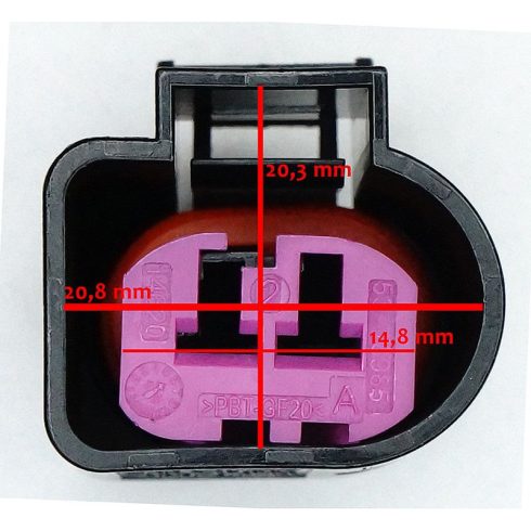Bosch csatlakozó 2 pólusú 1J0973772