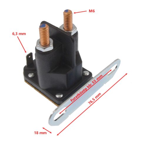 Mágneskapcsoló 12V 80A