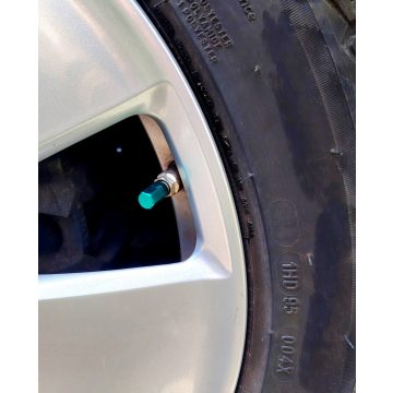 Szelepsapka aluminium Zöld