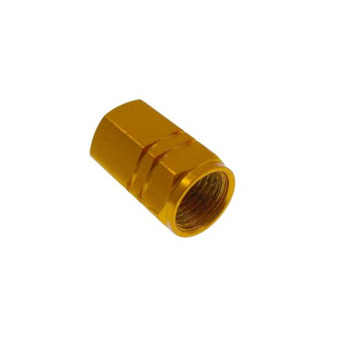 Szelepsapka aluminium Sárga