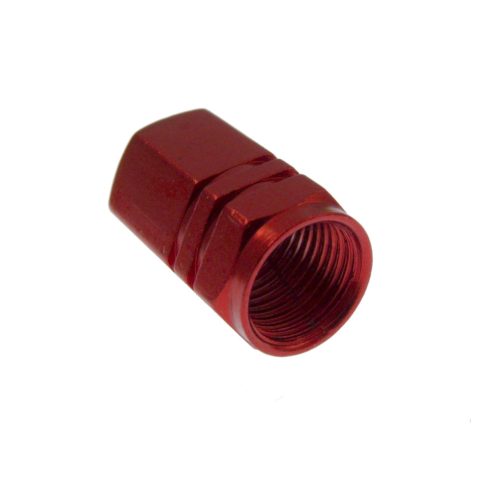 Szelepsapka aluminium Piros