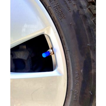 Szelepsapka aluminium Kék