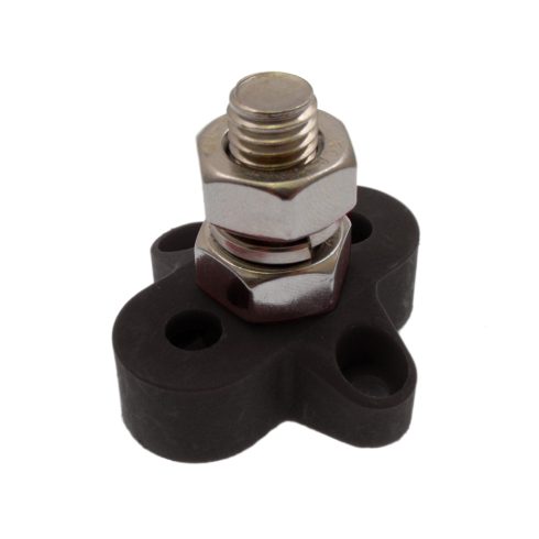 Vezeték elosztó M10 BUSBAR 150 A Fekete