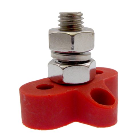 Vezeték elosztó M10 BUSBAR 150 A Piros