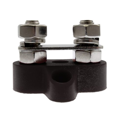 Vezeték elosztó BUSBAR M8*2 150A Fekete