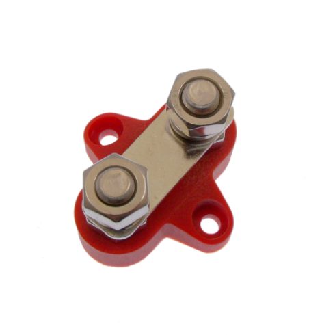 Vezeték elosztó BUSBAR M8*2 150A Piros