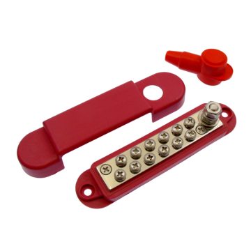 Vezeték leágaztató BUSBAR 150A Piros