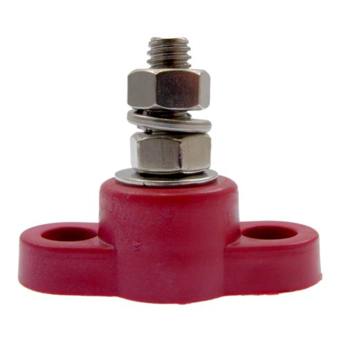 Főkábel elosztó M8 80A Piros