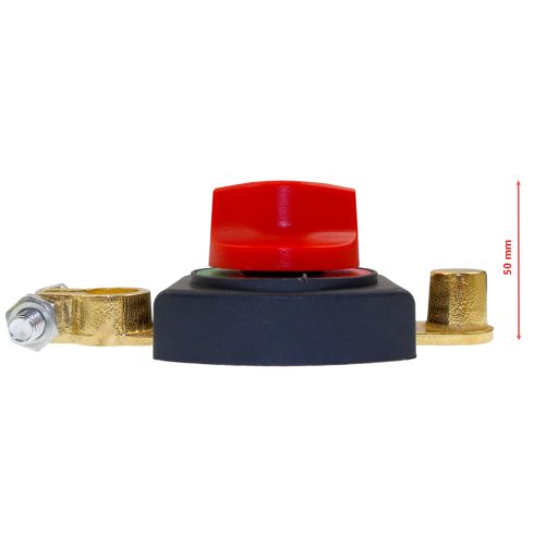 ÁRAMTALANÍTÓ KAPCSOLÓ akkusarura szerelhető 12-48V DC